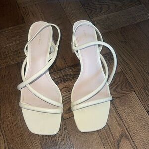 & Other Storie Butter Yellow Sandal